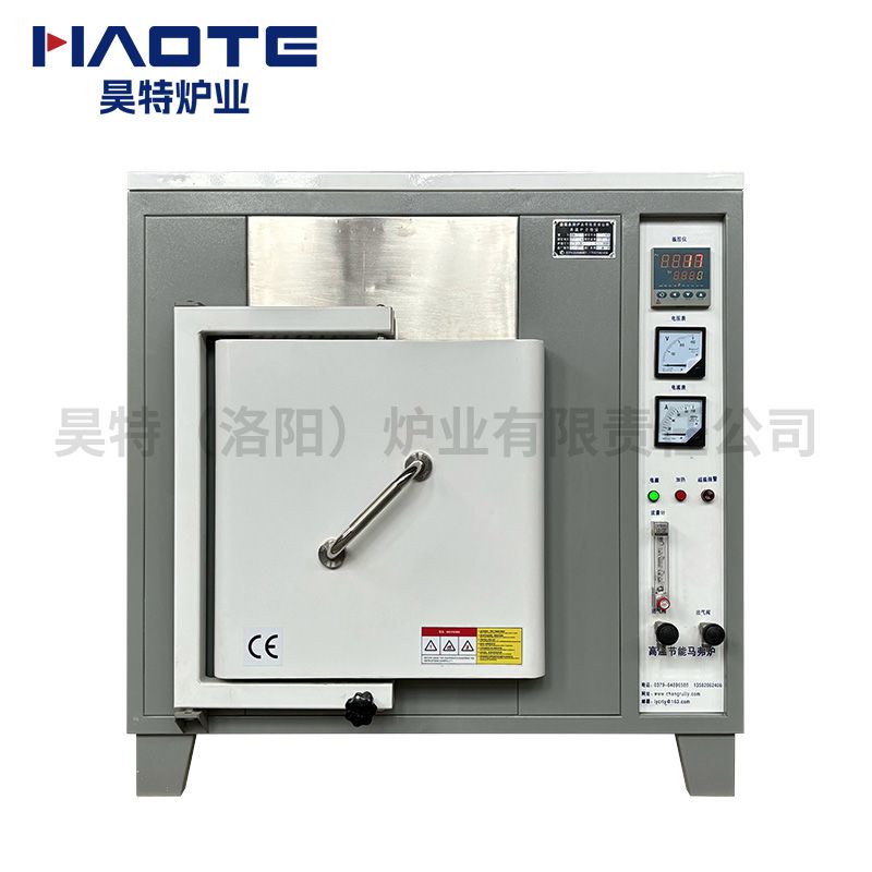 400X400X400馬弗爐（lú）1400℃灰白可通氣體