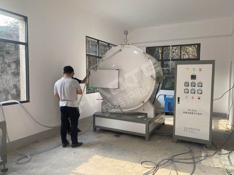 中國石油大學(xué)（xué）高溫節(jié)能真空氣氛（fēn）爐客戶案例