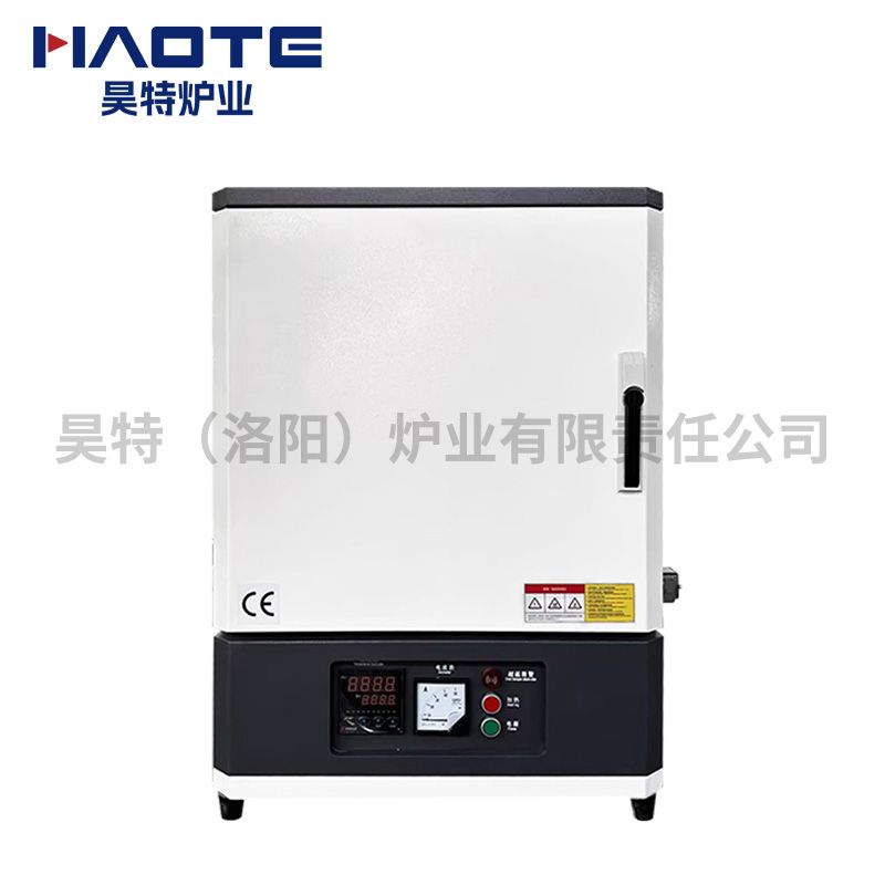 山（shān）東聊城300X200X200馬弗（fú）爐1200℃含煙囪電阻絲加熱（rè）