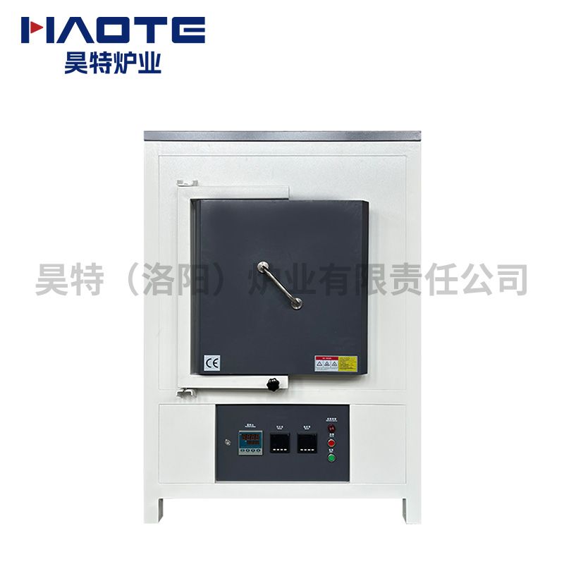 箱式爐1800℃尺寸500X400X400爐膛剛玉磚新（xīn）顏色灰白