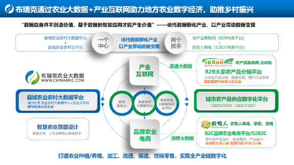 布瑞克黃桂恒 以農業大數據為切點，構建鄉村振興賦能全圖景的互聯網銷售新生態